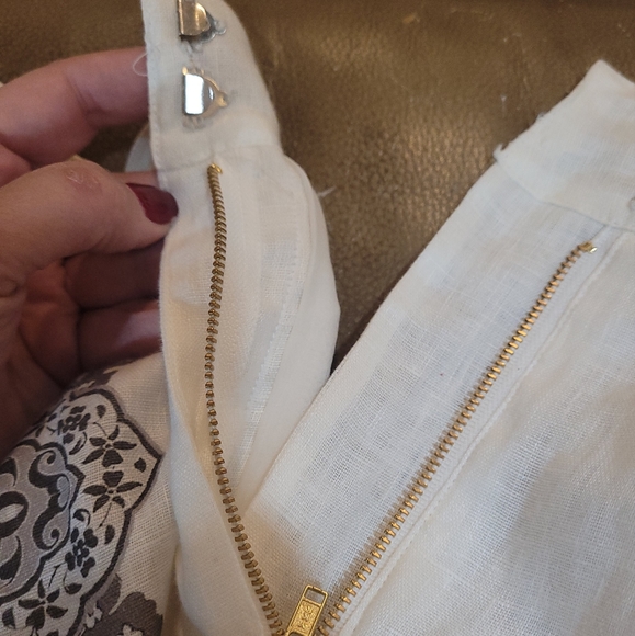 🤑SOLD🤑Johnny was Meliora high waist linen, silk pants - Picture 8 of 14